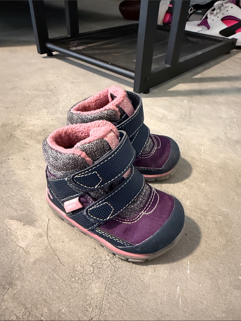 3M Thinsulate Kids Winter Boots - Purple & Pink